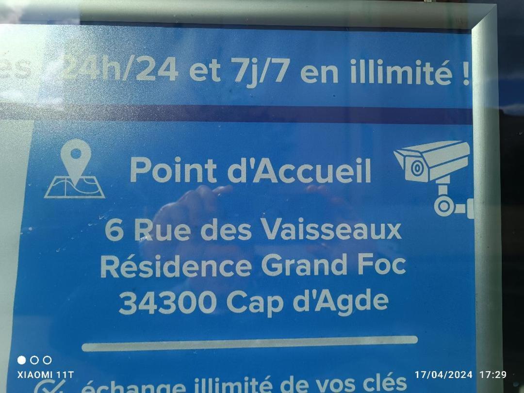 Studio Au Cap D'Agde Dans Les Pinedes Eksteriør billede